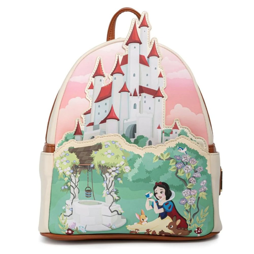 Loungefly Disney Snow White Castle Series Mini Backpack - Picture 1 of 6